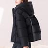 Fashion Winter Jackets Woman Short Parkas Hooded Plus Size Loose Thick Warm Outerwears Women's Coats