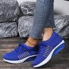 Women Tennis Breathable Mesh Height-increasing Slip-on Female Sock Footwear Outdoor Women Sneakers Platforms Shoes for Women
