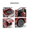 Modellino Auto in Lega 1/32 Toyota Land Cruiser LC300 ZX Prado SUV Metallo Diecast Veicoli Fuoristrada Modellino Auto Suono Luci Giocattoli per Bambini Regalo