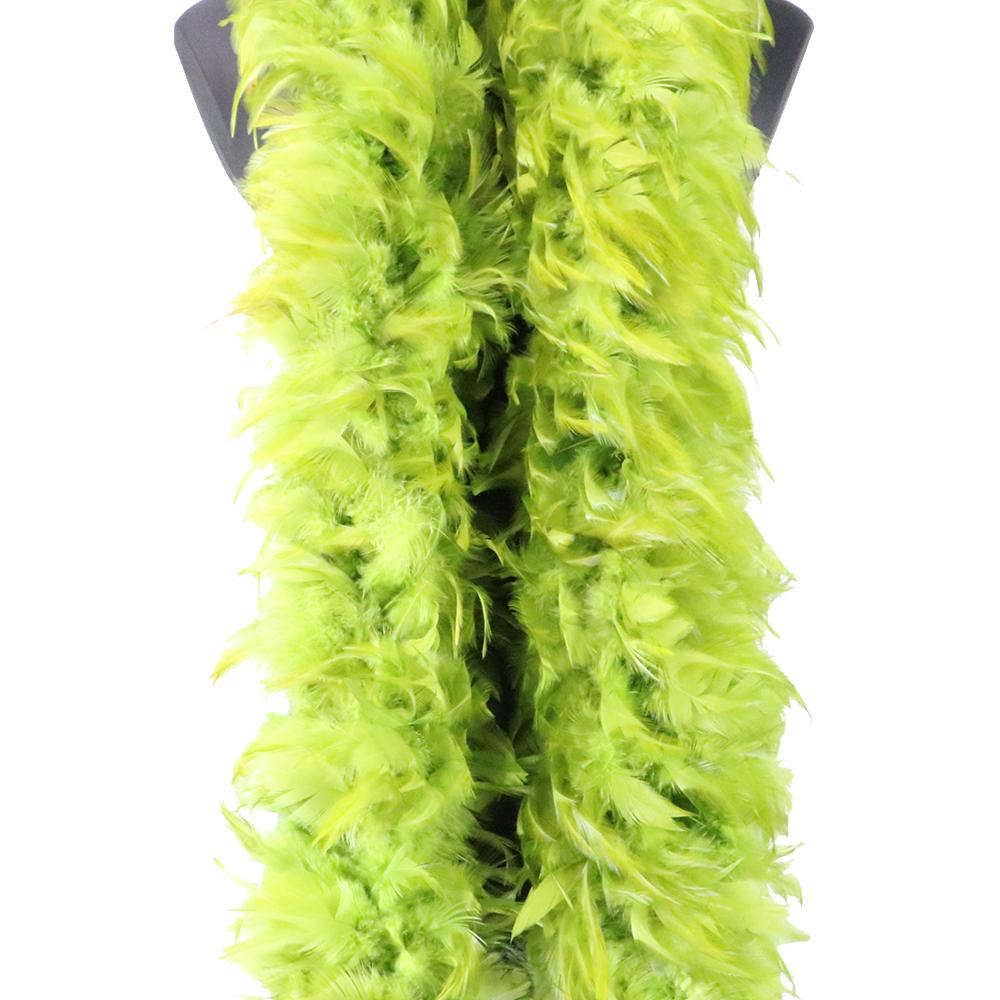 DIY 2 Meter Dickes Hahnenfedern Boa Basteln Natürliche Hühnerfeder Schal Herstellung Karneval Party Kleidung Bastelzubehör