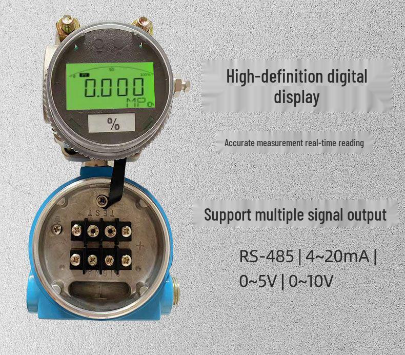 1051DP High Precision Differential Pressure Transmitter with Digital Display and 485 Communication
