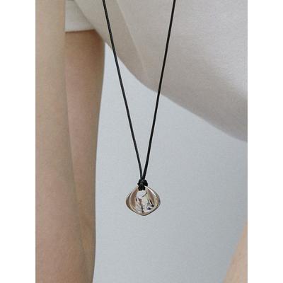 [Byhyeres] (W) Clay String Necklace Bh7N56737Wb800