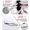 For Peugeot 208 MK2 P21 2020~2023 2021 2022 Gloss Black Car Door Handle Cover Protective Exterior Trim Stickers Auto Accessories