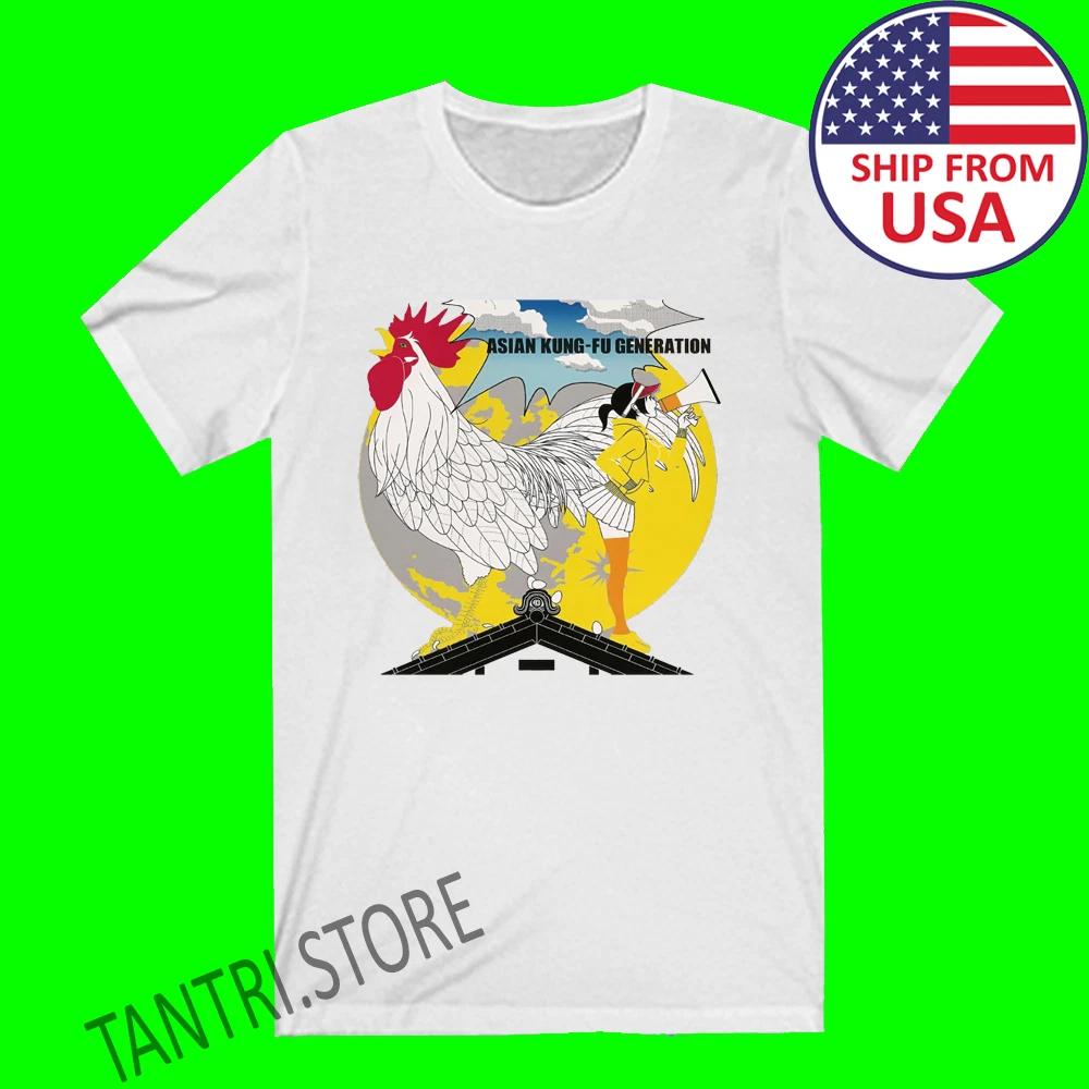 Asian Kungfu Generation Men s White Size S to 3XL L