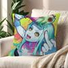 Game Samurai C-Cyberpunk Rebecca Pillowcase Toon Gift Cushion Cover Bedroom Home Sofa Chair Seat Decor Pillow Case