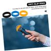 ERINGOGO 6-Piece Silicone Anti-Slip Ring for Microphone, Anti-Rolling Microphone Protection