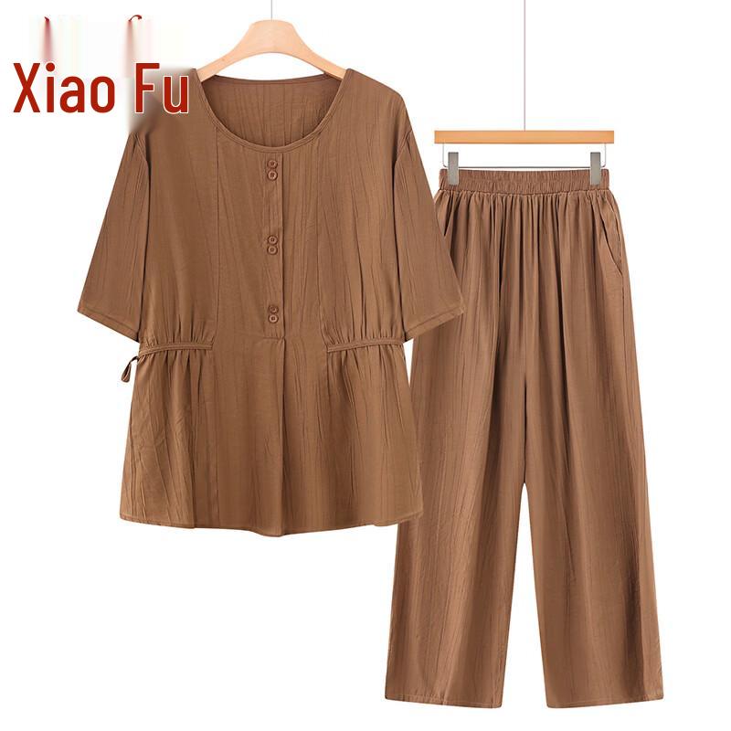Women s Plus Size Summer Two-Piece Set 6XL