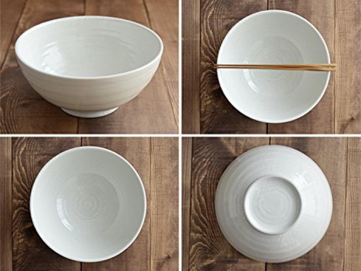 Tableware East Sanuki Donburi X Cm (Extra Large) Bowl, White, 21.6 17.6 (3.6 Cm), sn-D1-3006-0