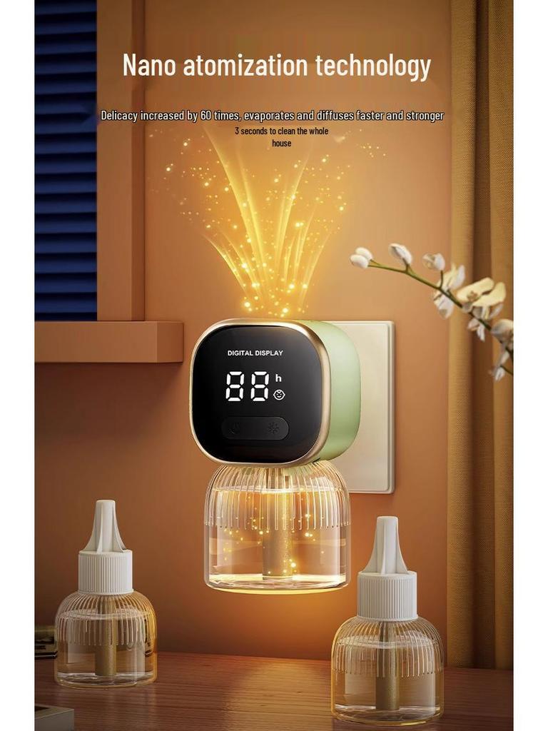 Electric Mosquito Repellent Liquid for Home - Safe for Pregnant Women & Infants, Plug-in Refill