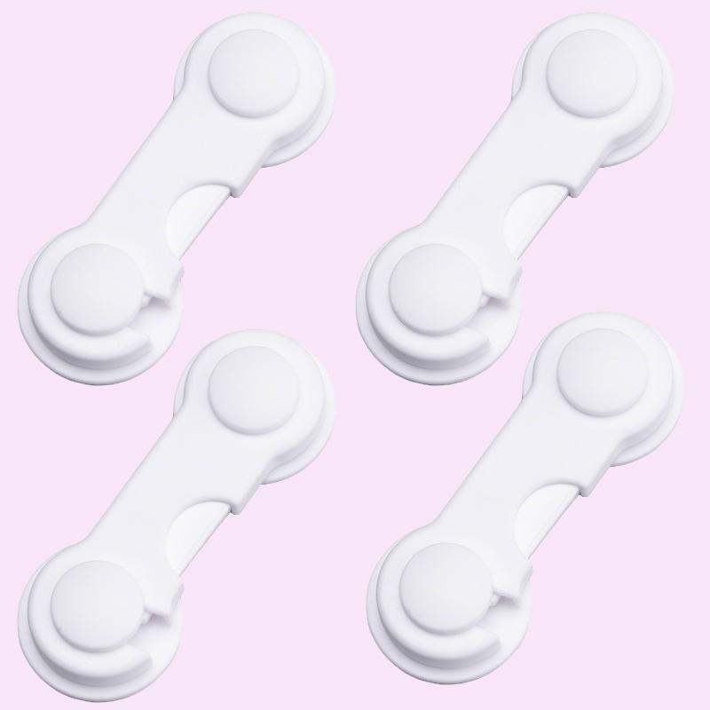 Mehrzweck-Sicherheitsschloss für Babys und Kindersicherheit, Schrankschlösser mit Kleber für Schublade, Schränke, Kühlschrank, Kleiderschrank, Vorratskammer