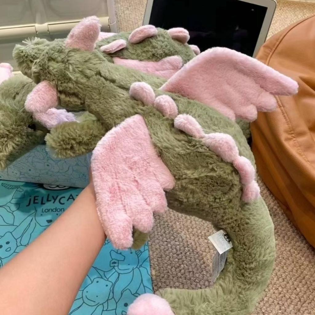 Non-Toxic Gift Matcha Dragon And Purple Dragon Keychain Plush Toy Cute And Soothing Companion Plush Toy Holiday Gifts Birthday Gifts