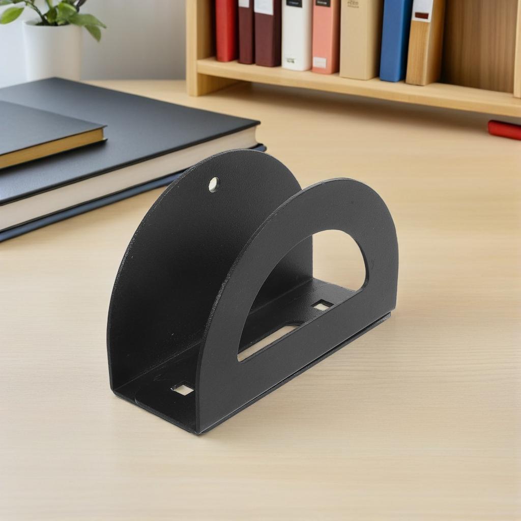 Wall-Mounted Scale Holder Black Round Smart Rack Bracket for Body Weight Scales Space Saving Bathroom Bedroom Organizer Easy to