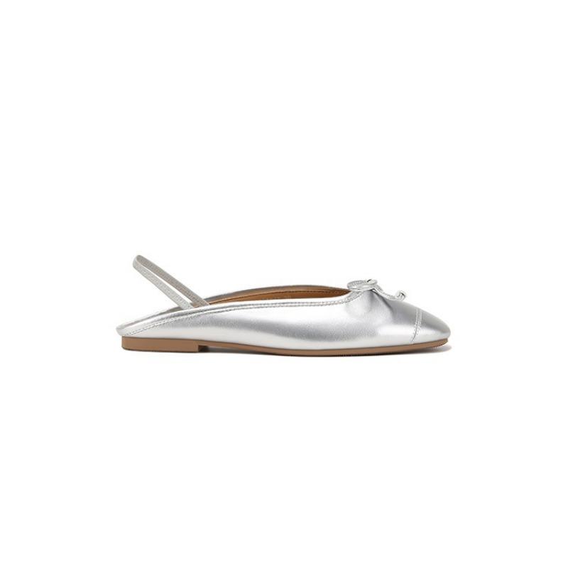Riemchens Ballerinas Damen Schleife Runde Spitze Freizeitschuhe