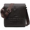 deForde Brown OS Men's Leather Messenger Shoulder Bag