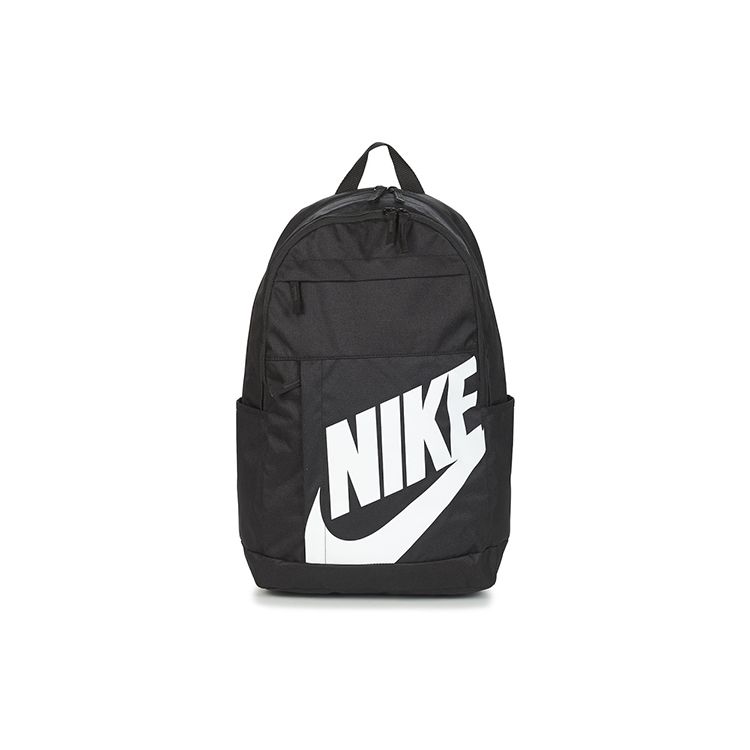 Nike Elemental Sportswear Logo Zip Backpack Unisex Backpack Black BA5876-082 Black