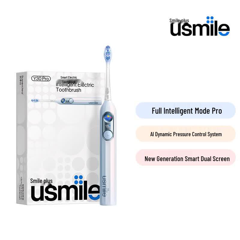 

usmile Y30Pro AI Dual Screen Smart Electric Toothbrush CN plug (adapter included)