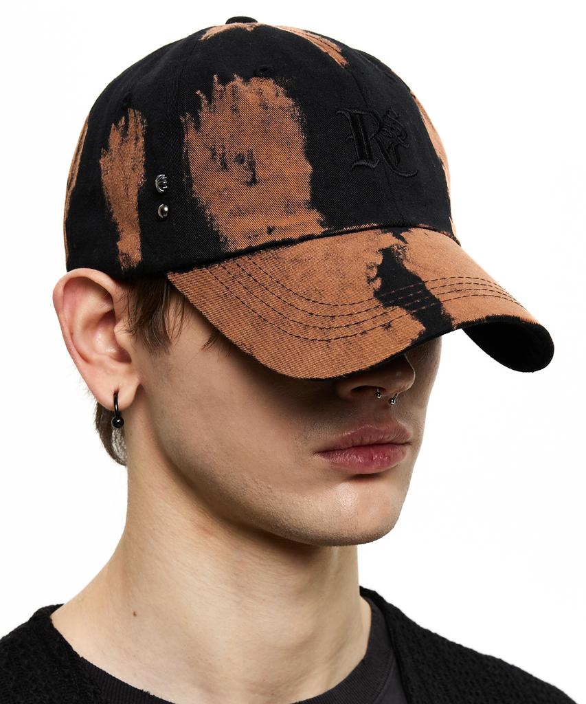 Aleseueseussi Logo Dyed Ball Cap - Dark