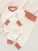 Baby Plush Autumn/Winter Warm Pajamas Set – Long Sleeve Top & Pants