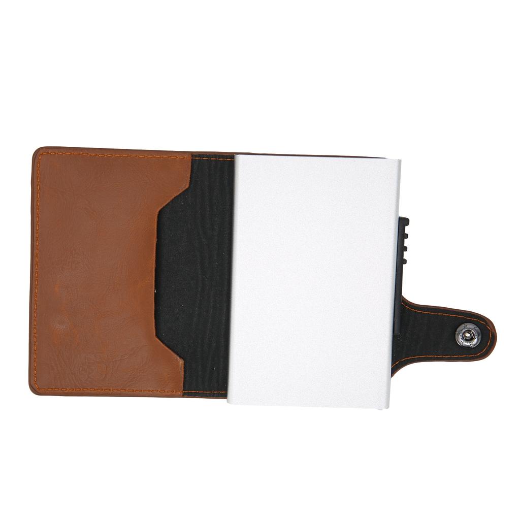 Card Holder Multifunction Fashion Wallet Aluminum Alloy AntiTheft Credit Card Case