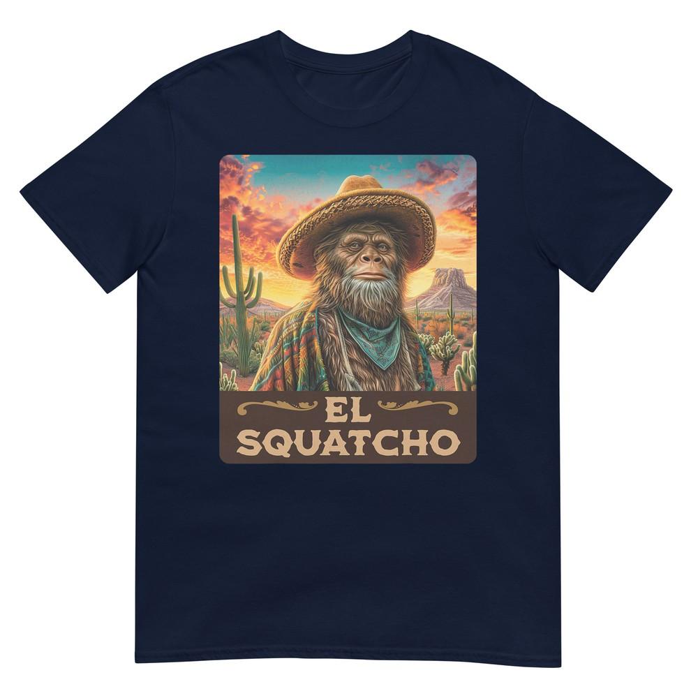 Guardian Of The Desert Bigfoot Sasquatch El Squatcho Tshirt S