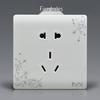 Decorative Wall Socket & Switch Module - Five-Hole Household Power Panel