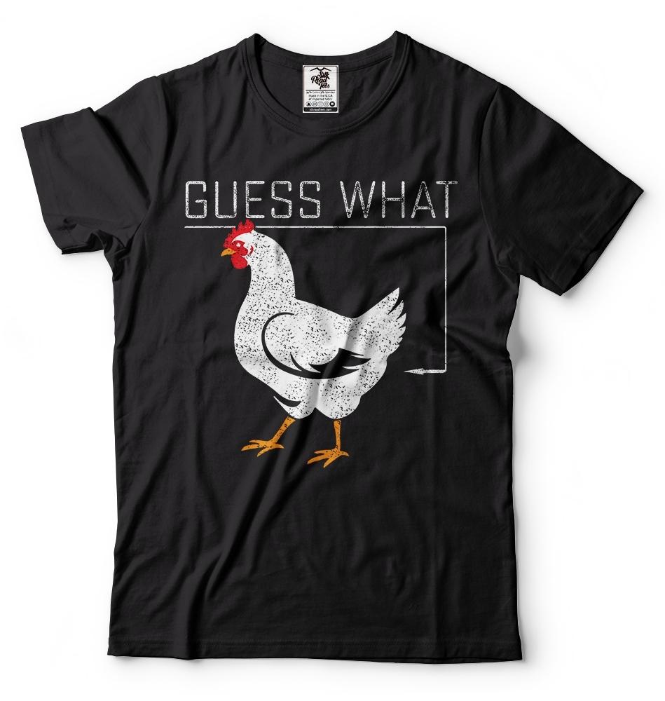 Funny T-shirt Humor Chicken Tee Shirt S
