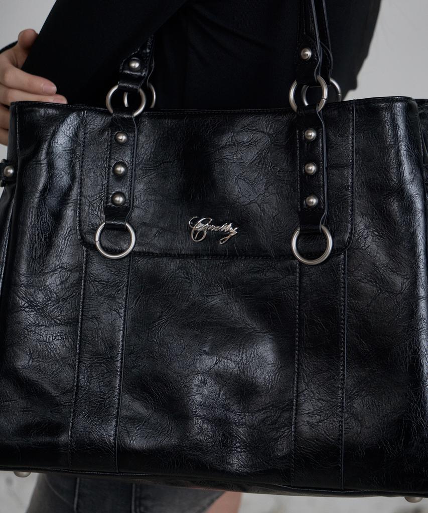 Curetty C Big Vintage Shopper Bag_Black