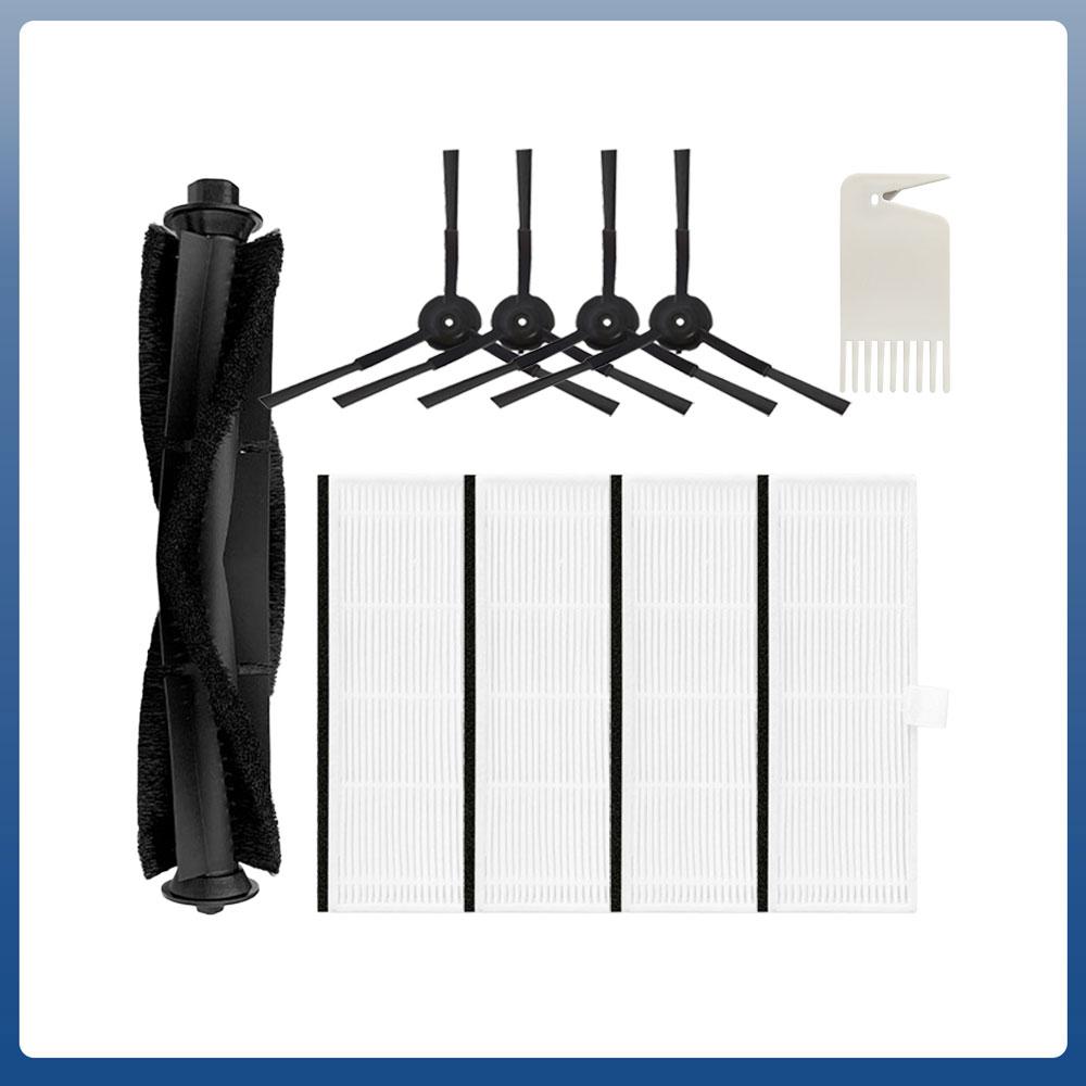 Spare Parts For Ultenic T10 Robot Vacuum Cleaner Accessories Main Brush Side Brush Hepa Filter Dust Bag Mop Rag Cloth