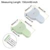 uxcell Body Measuring Tape, 150cm Automatic Retractable Measuring Tape with Locking Pin and Push Button for Body Measurements, Sewing, Fabric, and Clo