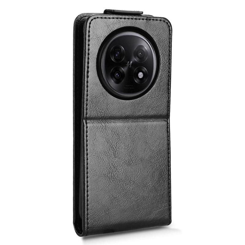 For Oppo Find N5 5G Stand Case Magnetic Clasp Vertical Flip Leather Phone Cover with Card Holder