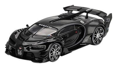 MINI GT 1/64 Bugatti Vision Gran Turismo Černá (Levá rukojeť) Dokončený produkt