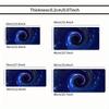 Galaxy Vortex Art Mouse Pad Large Computer Office Game Table Mat XXL Rubber Antislip Stitched Edge Keyboard Mats Long Desk Pads