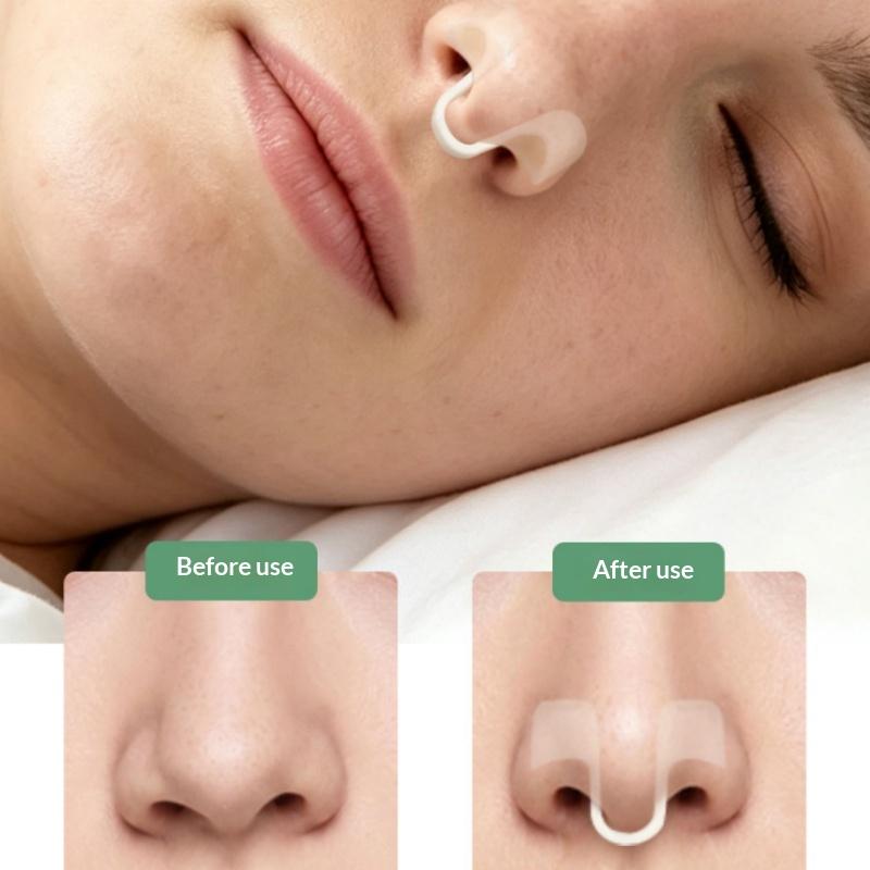 Silikagelový nosní klip Rhinoplastika Silikonové tvarování Podpora nosních dírek Tvarování Korekce křivého nosu Fixátor