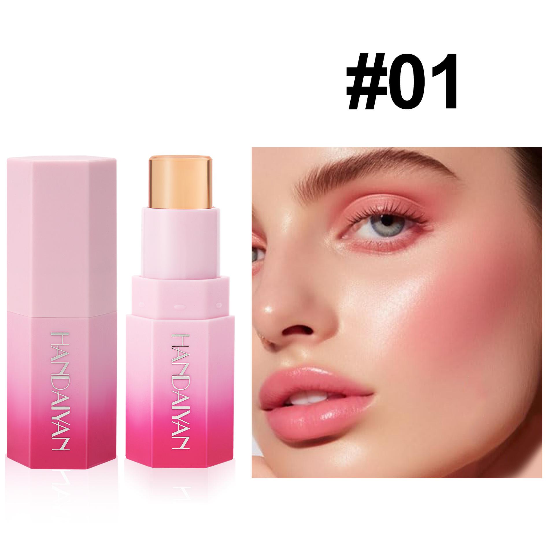 Теплые желеобразные бархатные румяна-крем хайлайтер многоцелевой крем водостойкий матовый твердый гель стойкие румяна-стик