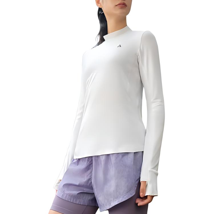 Nike ACG Series Goat Rocks Dri-FIT ADV Solid Color Half High Neck Casual Sun Protection Quick Dry Long Sleeve T-Shirt Women Tops FN1964-121