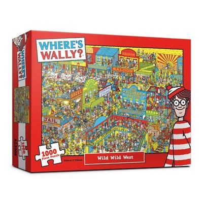 Find Wally Wild West Jigsaw Puzzle AL3308, Korean Popular Puzzles