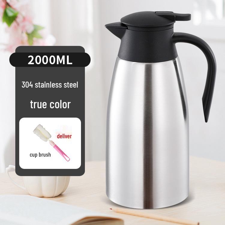304 Stainless Steel Insulated Kettle for Commercial Use in Hotels, Restaurants, and Teahouses