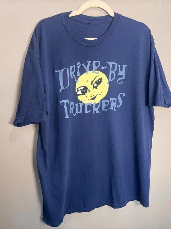 

Drive By Truckers Blue Navy Unisex T-shirt All Size S To 5XL MC998 3XL