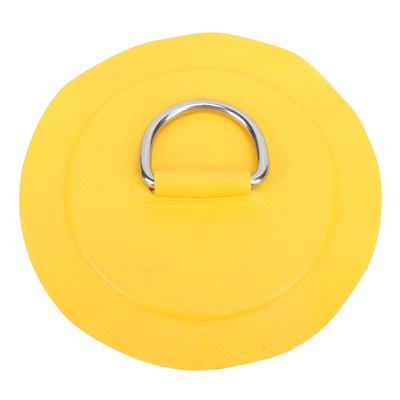 D Ring Patch Multifunctional PVC and Stainless Steel Boat Circular D Ring Pad for Inflatable Boat Kayak Dinghy