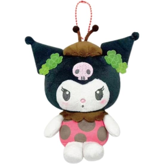 Hatakeyama Shoji Sanrio Mascot Pouch Small Creatures Kuromi Ladybug Plush Pouch Mini Pouch Accessory B0GR9LVW2N