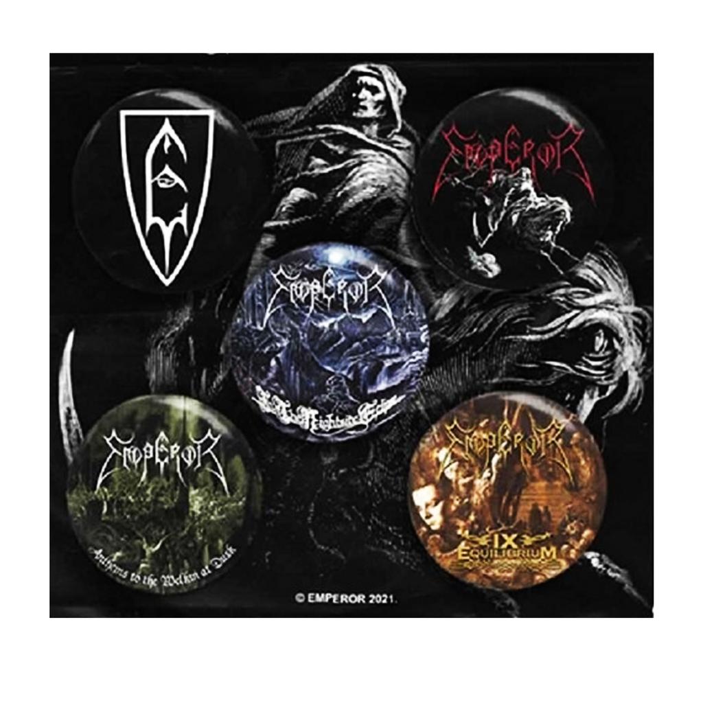 Kaiser-Logo-Abzeichen-Set (Packung mit 5)