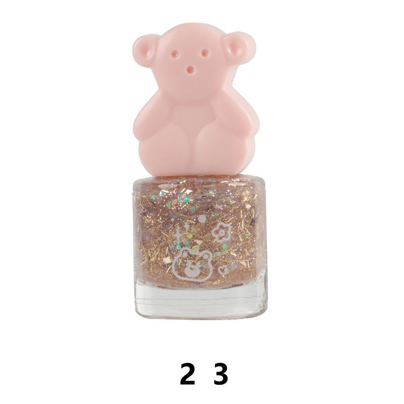 Water-based Cute No-bake Long-lasting Non-peelable Quick-drying Nude Color Odor-free Nail Polish