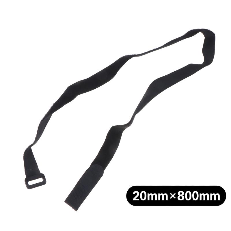 10Pcs 20Mm Hook And Loop Cable Tie Reusable Cable Straps Adjustable Wire Organizer For Cable Management Multiple Sizes