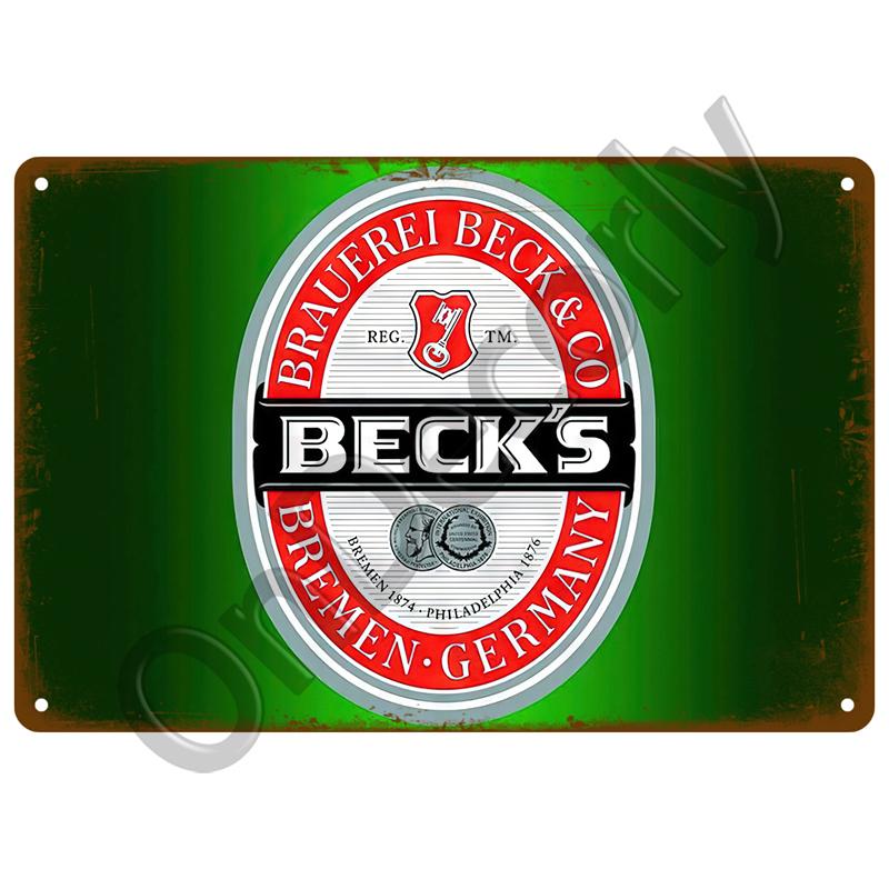 Domácí pivní značka Plechová cedule na víno Vintage Kovová cedule Dekorativní plaketa Nástěnná dekorace Hospoda Kuchyně Bar Pánská jeskyně Klubová dekorace