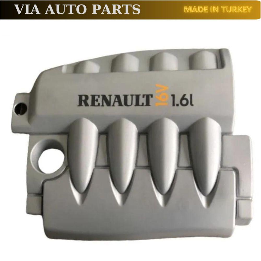 Gray Engine Protective Cover for Megane Mk2 1.6 16V 2002-2008 OEM 8200287536.