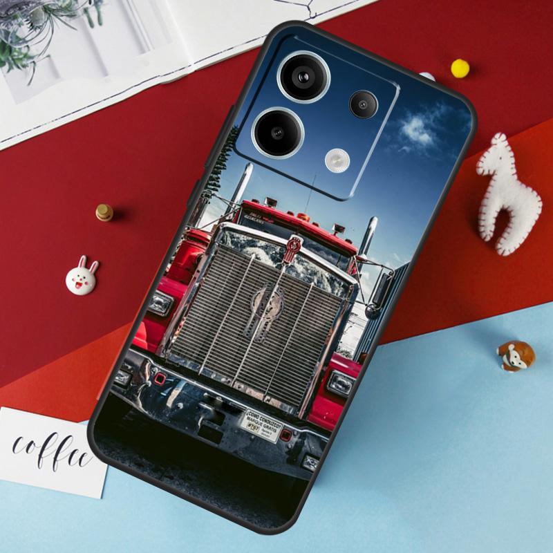 Cool Heavy Truck Car Case For Xiaomi Redmi Note 12 11 10 9 8 13 Pro Plus 12S 11S 10S 9S 10A 9C 10C 12C 13C Cover