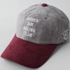 AVIREX Micro Suede Low Military Baseball Hat One Club Gray x Cap, Cap, Men's Fall/Winter (JP, Alphabet, Size, Wine)