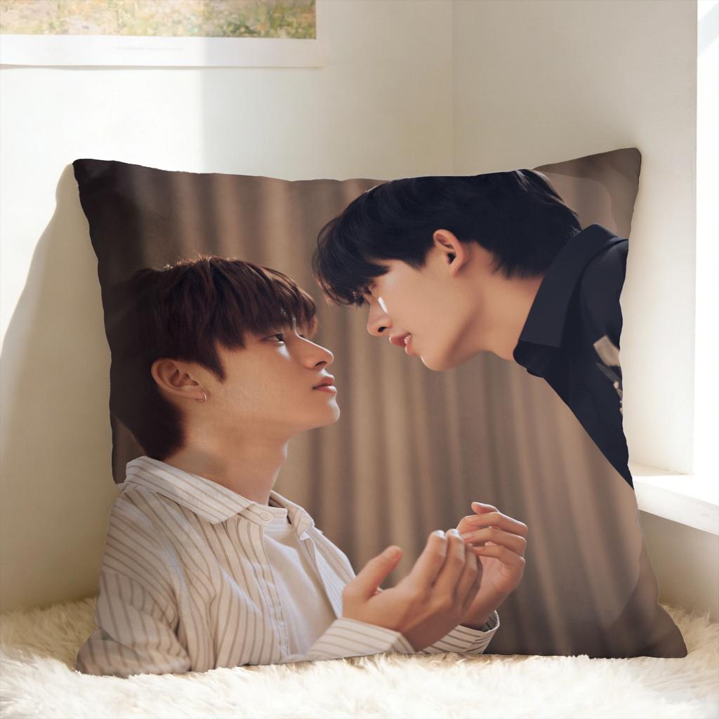 Thai Bl Duang With You Pillowcases Porteetee Vintage Pillow Case For Sofa Home Decor Comfy Pillow Cover