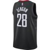 Jordan X NBA Houston Rockets Swingman Statement Edition Dri FIT Basketball Jersey Men's Black/Coal Black DO9527-015