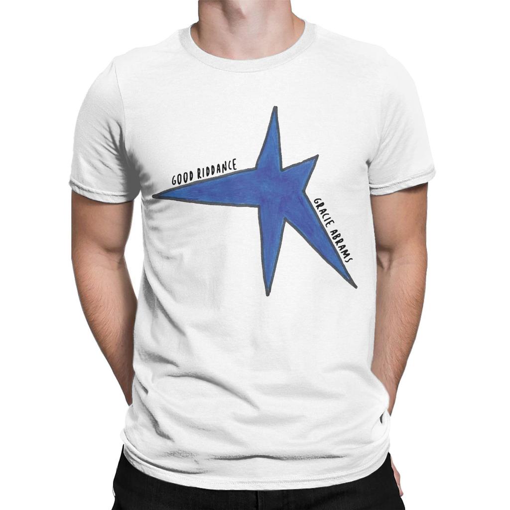 Good Riddance Gracie Abrams Star T Shirts Men 100% Cotton Unique T-Shirt Round Neck Tees Short Sleeve Tops Plus Size